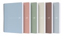 Cahier spirale Oxford My Rec'Up A5 ligné 180 pages 80g assorti