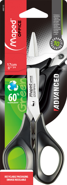Ciseaux Maped Office Advanced 17cm noir