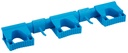 Support mural Vikan Hi-Flex 420mm bleu