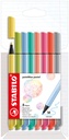 Feutre Stabilo pointMax 488/8 Medium Pastel assorti étui 8 pièces