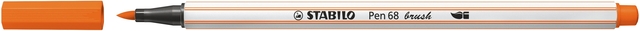 Brushstift STABILO Pen 568/30 bleek vermiljoen