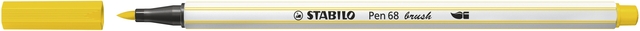 Feutre pinceau STABILO Pen 568/24 jaune citron