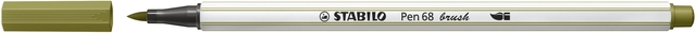 Brushstift STABILO Pen 568/37 moddergroen