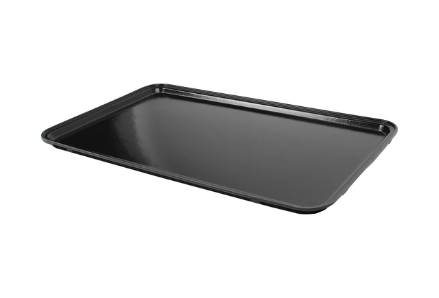 Plateau Biaretto 53x32,5cm noir