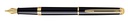 Stylo plume Waterman Hémisphère Noir Laqué GT Medium