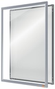 Porte-affiche clipsable Nobo Impression Pro A3 argent