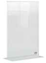Porte-affiche Nobo Premium Plus A5 acrylique autoportant