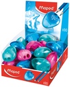 Taille-crayon Maped Igloo 2 trous présentoir 30 pièces assorti