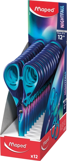 Ciseaux Maped Nightfall 16cm