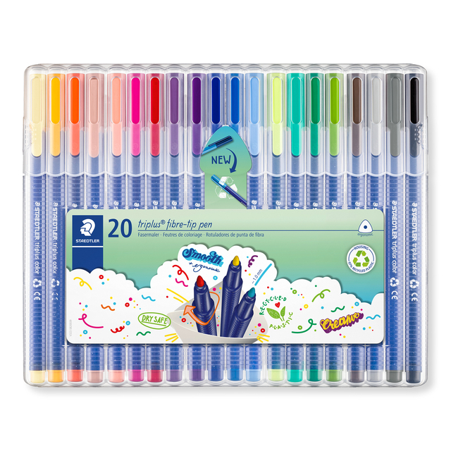 Feutre de coloriage Staedtler 323 triplus Color 20 couleurs
