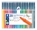 Feutre de coloriage Staedtler 323 triplus Color 20 couleurs