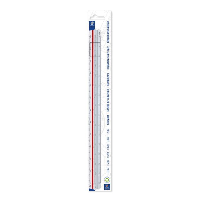 Règle à échelle de réduction Staedtler 561 300mm DIN architecte