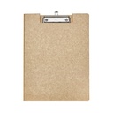 Porte-bloc à rabat MAULbalance A4 carton 3mm renforcé structure bois portrait