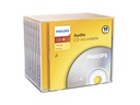 CD-R Philips 80Min Audio boîte JC 10 pièces