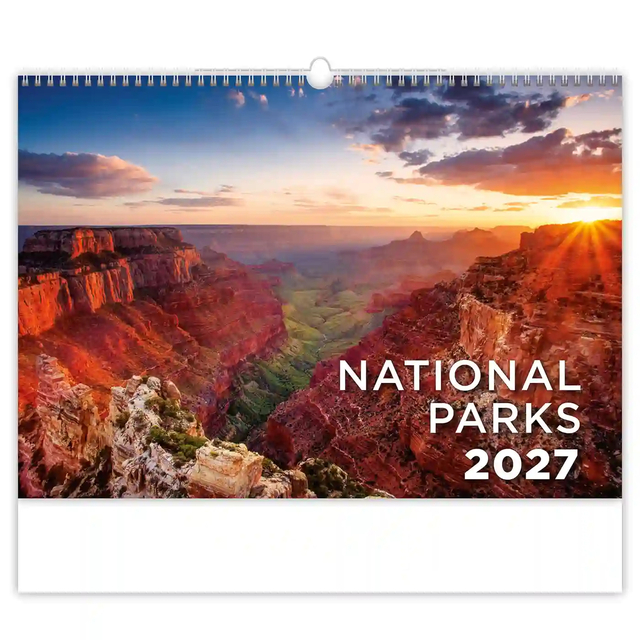 Kalender 2026 Helma 365 31.5x45cm Nationale parken