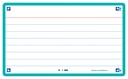 Flashcard Oxford 2.0 75x125mm 80 feuilles 250g ligné menthe