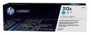 Tonercartridge HP CF381A 312A blauw