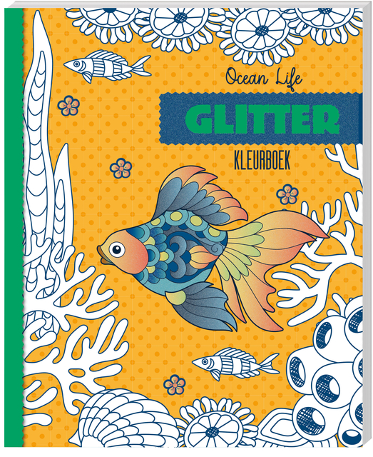 Album de coloriage Interstat Glitter Ocean Life