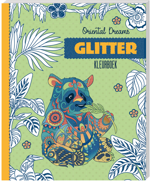 Album de coloriage Interstat Glitter Oriental Dreams