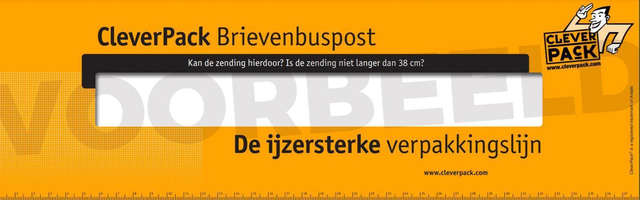 Letterbox meter Cleverpack Promo