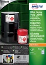 Etiket Avery B7651-50 38x21mm polyethyleen wit 3250 stuks