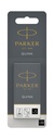 Cartouche d'encre Parker Quink noir blister 10 pièces