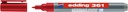 Marqueur tableau blanc edding 361 ogive 1mm rouge