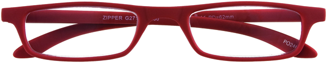 Lunettes de lecture I Need You +1.00 dpt Zipper rouge