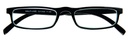 Lunettes de lecture I Need You +1.00 dpt Half-line noir