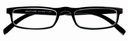Leesbril I Need You +3.00 dpt Half-line zwart