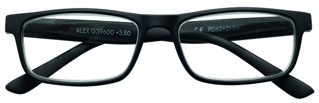 Lunettes de lecture I Need You +1.00 dpt Alex noir