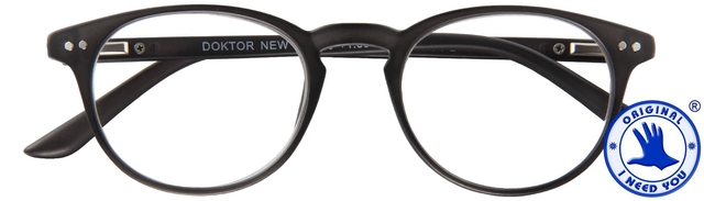 Lunettes de lecture I Need You +2.50 dpt Doctor New noir