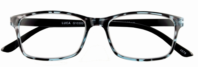 Leesbril I Need You +3.00 dpt Luca blauw