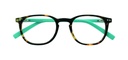 Lunettes de lecture I Need You +1.00 dpt Junior Selection brun-turquoise
