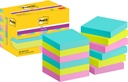 Memoblok Post-it 622 Super Sticky 47,6x47,6mm Cosmic 12 stuks