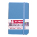 Cahier de croquis Talens Art Creation 90x140mm 80 feuilles 140g bleu clair
