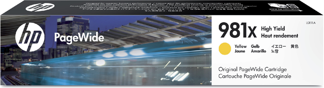 Cartouche d’encre HP 981X L0R11A jaune