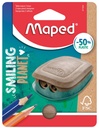 Puntenslijper Maped Smiling Planet 2-gaats