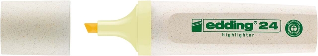 Markeerstift edding 24 EcoLine pastel geel
