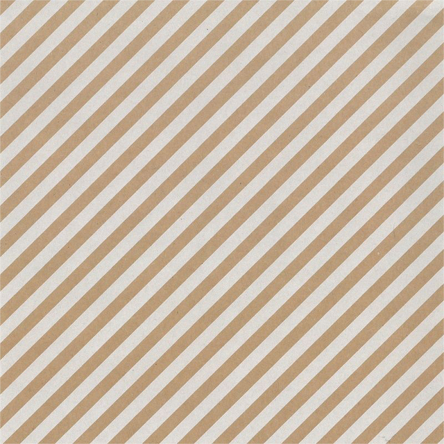 Rouleau pour appareil Special Kraft traits blanc 200mx50cm