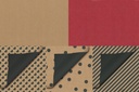 Cadeauzak Special Wrap 12x19cm kraft zwart en wit assorti à 1000 stuks