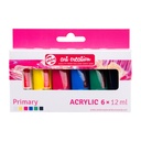 Peinture acrylique Talens Art Creation Primary 12ml set 6 couleurs