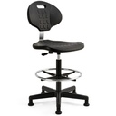 Chaise de travail Euroseats Tarente Large noir