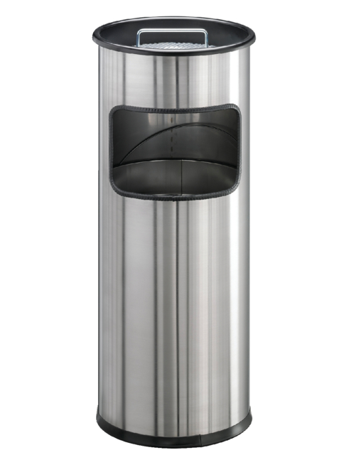 Poubelle-cendrier Durable 3373-23 rond inox