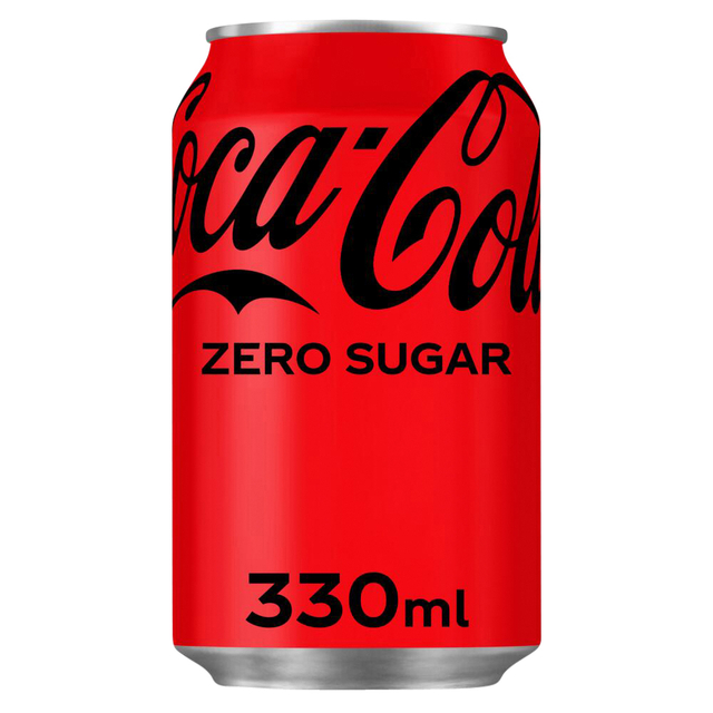 Frisdrank Coca Cola zero blik 330ml