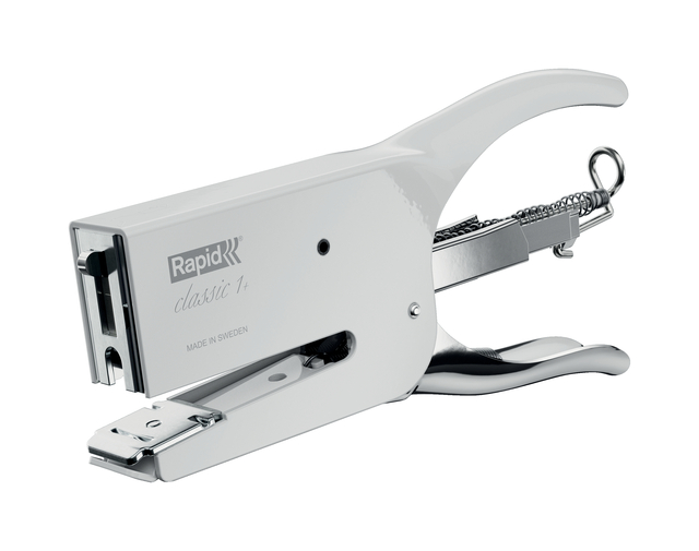 Pince agrafeuse Rapid K1 Retro Classic blanc