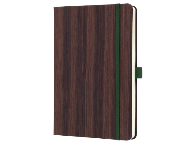 Agenda 2024 Sigel Conceptum A5 7 jours/2 pages Edition Nature dark wood