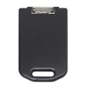 Porte-bloc avec compartiment MAULbreed A4 portrait ouverture petit côté PP noir
