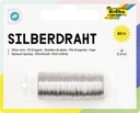Fil d'argent Folia 0,3mmx80m argenté