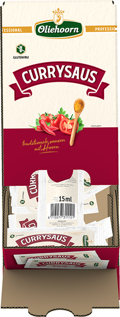 Sauce curry Oliehoorn sachet 150x 15ml